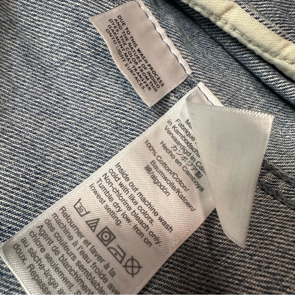 J. Crew Denim Button Down Jacket - Picture 5 of 7